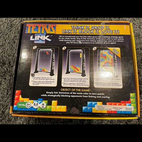 Tetris link table top game tetriminos - Picture 6 of 7